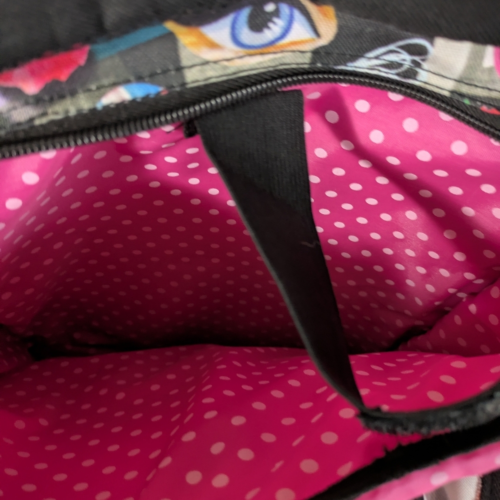 🦋5/25$ Reebok Multicolor Graphic Backpack - Picture 5 of 7